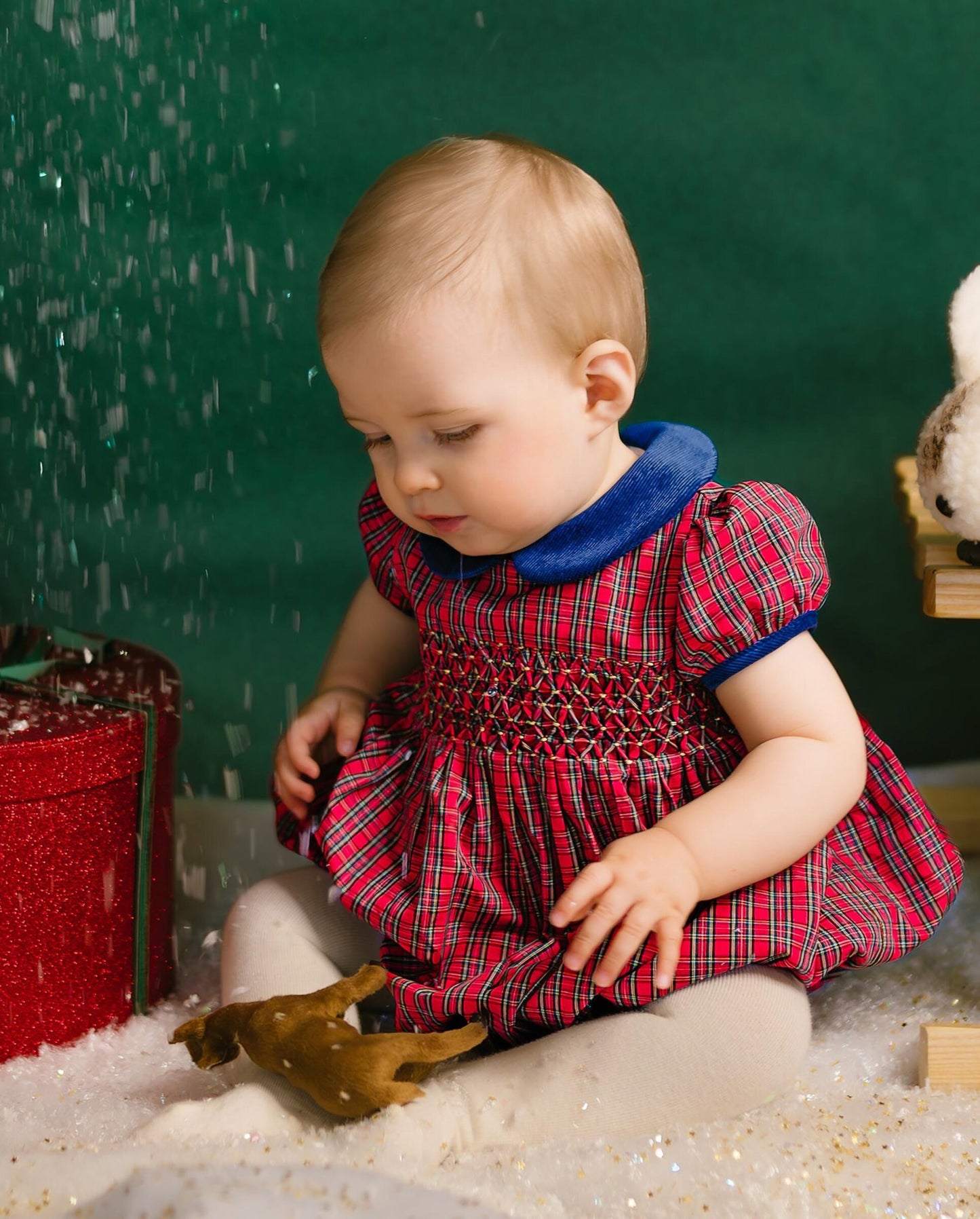 Angelica Red Tartan Bubble