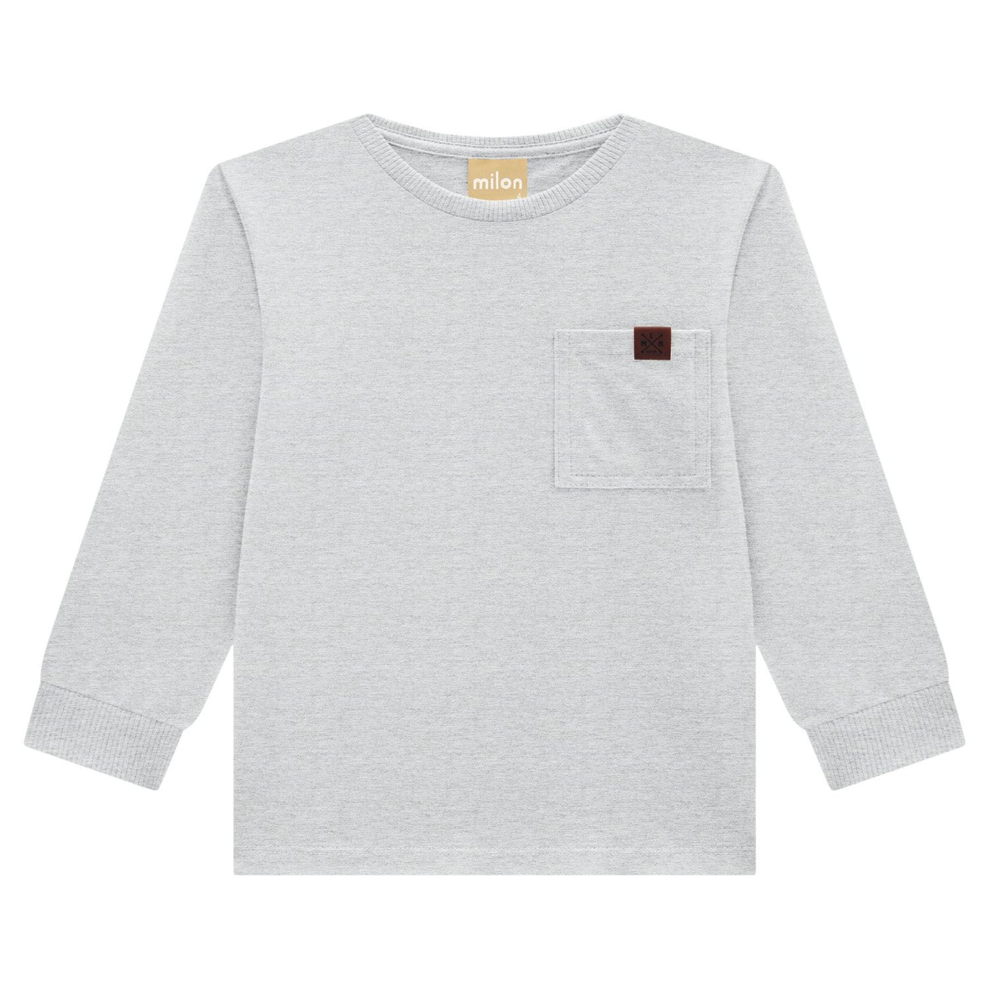 Milon Grey Long Sleeved Tee