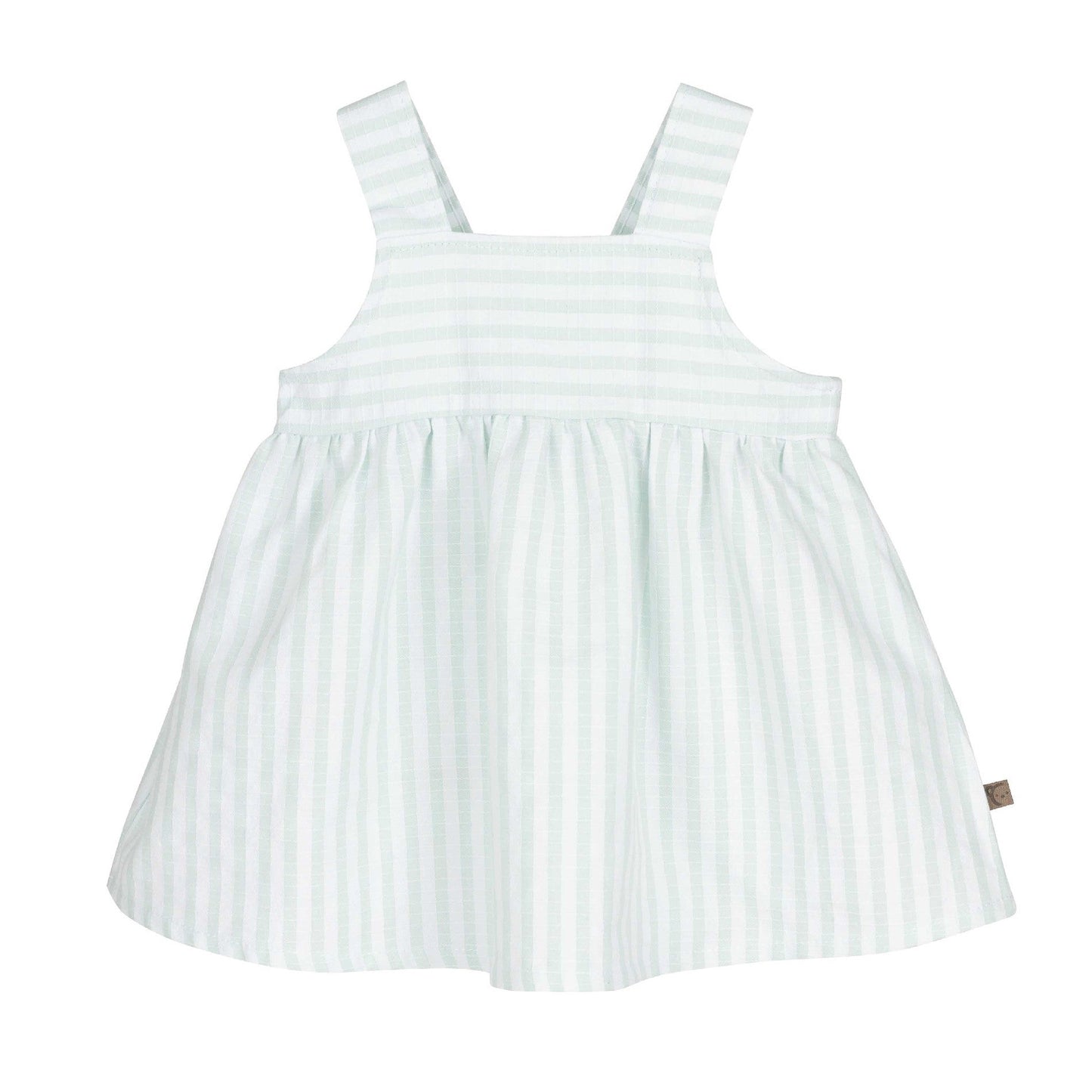 Bundi Mint Stripe Baby Dress – Made in Spain