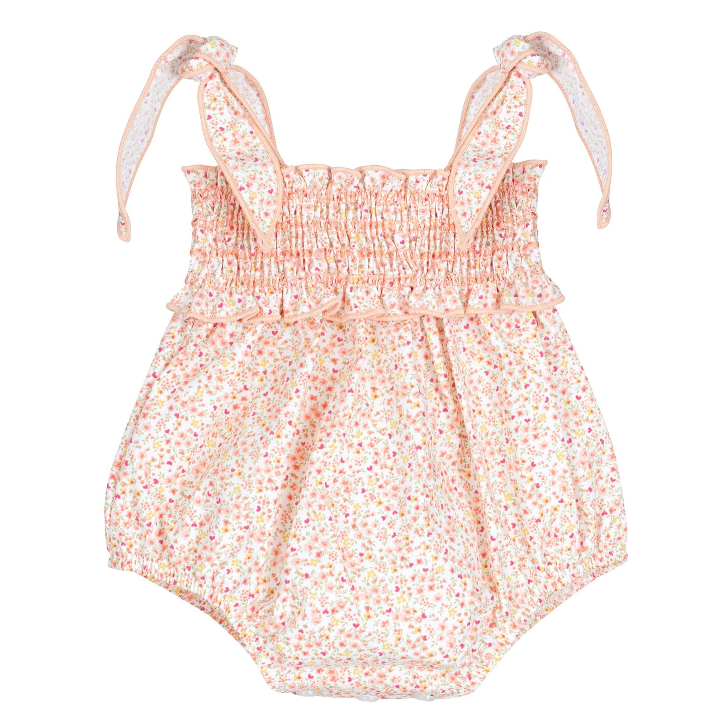 Kanpur Peto Floral Romper – Made in Spain | 1–18 Months