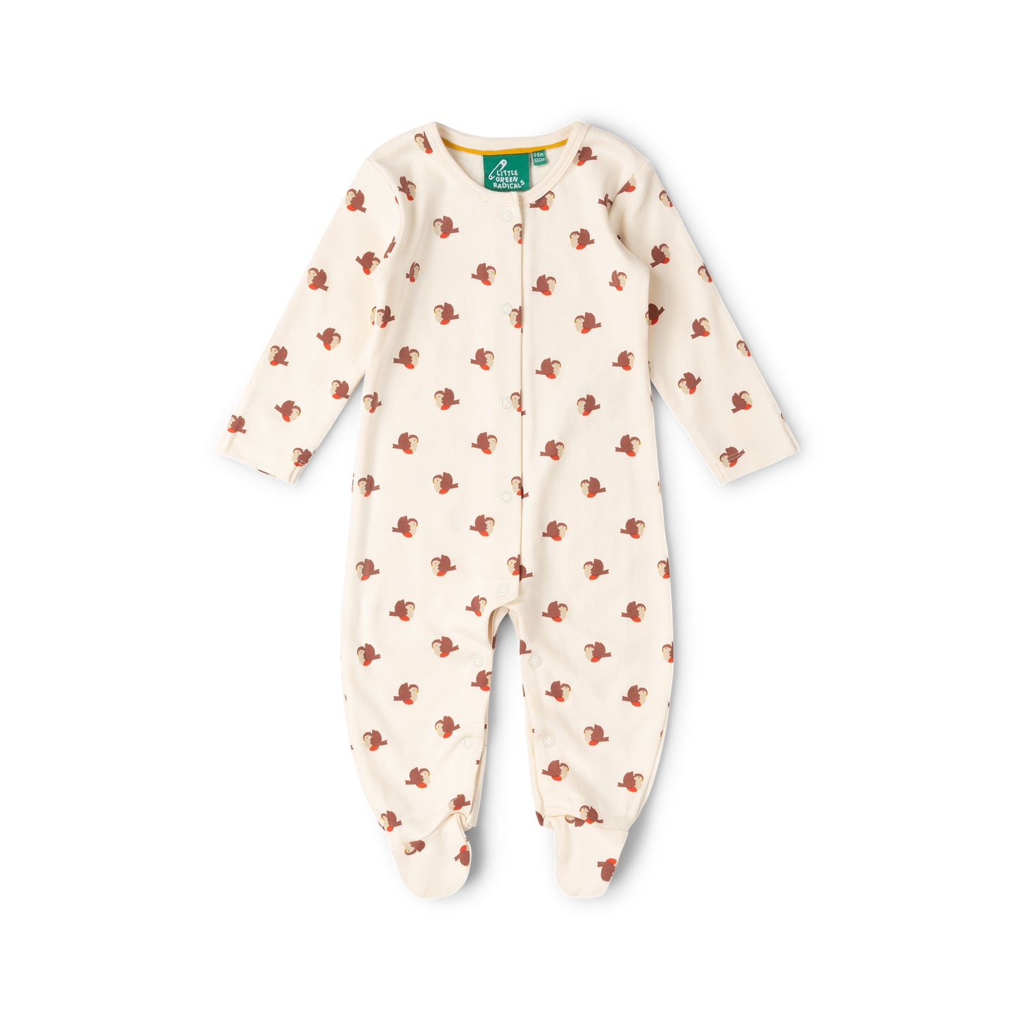 Little Robin Organic Babygrow (Newborn to Infant)
