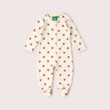 Little Robin Organic Babygrow (Newborn to Infant)