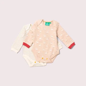 Puddle Ducks Baby Bodysuit 2 Pack – Organic Cotton