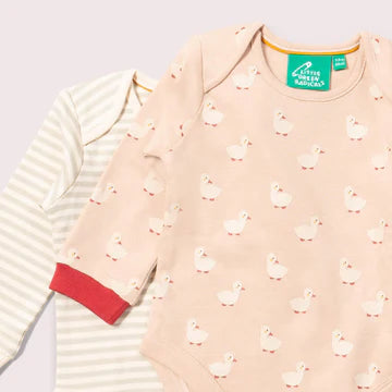 Puddle Ducks Baby Bodysuit 2 Pack – Organic Cotton