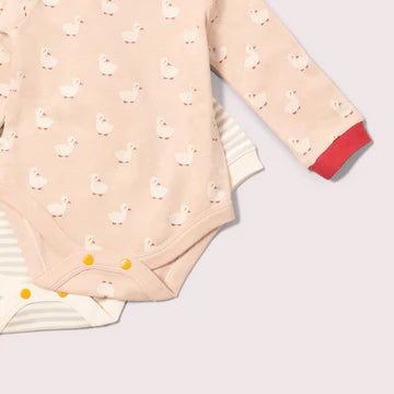 Puddle Ducks Baby Bodysuit 2 Pack – Organic Cotton