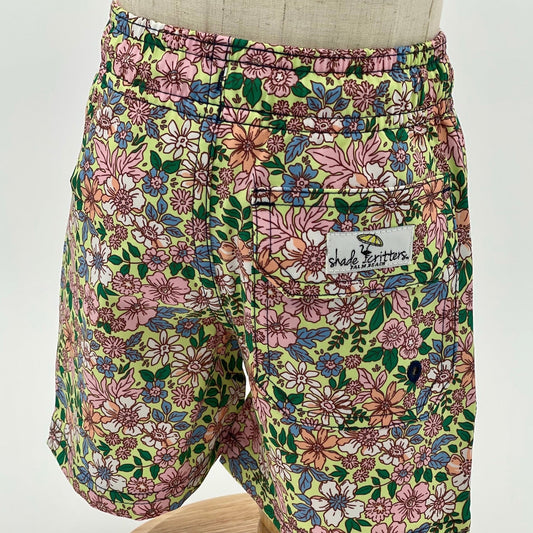 Boys Trunks- Citron Ditsy - Nico