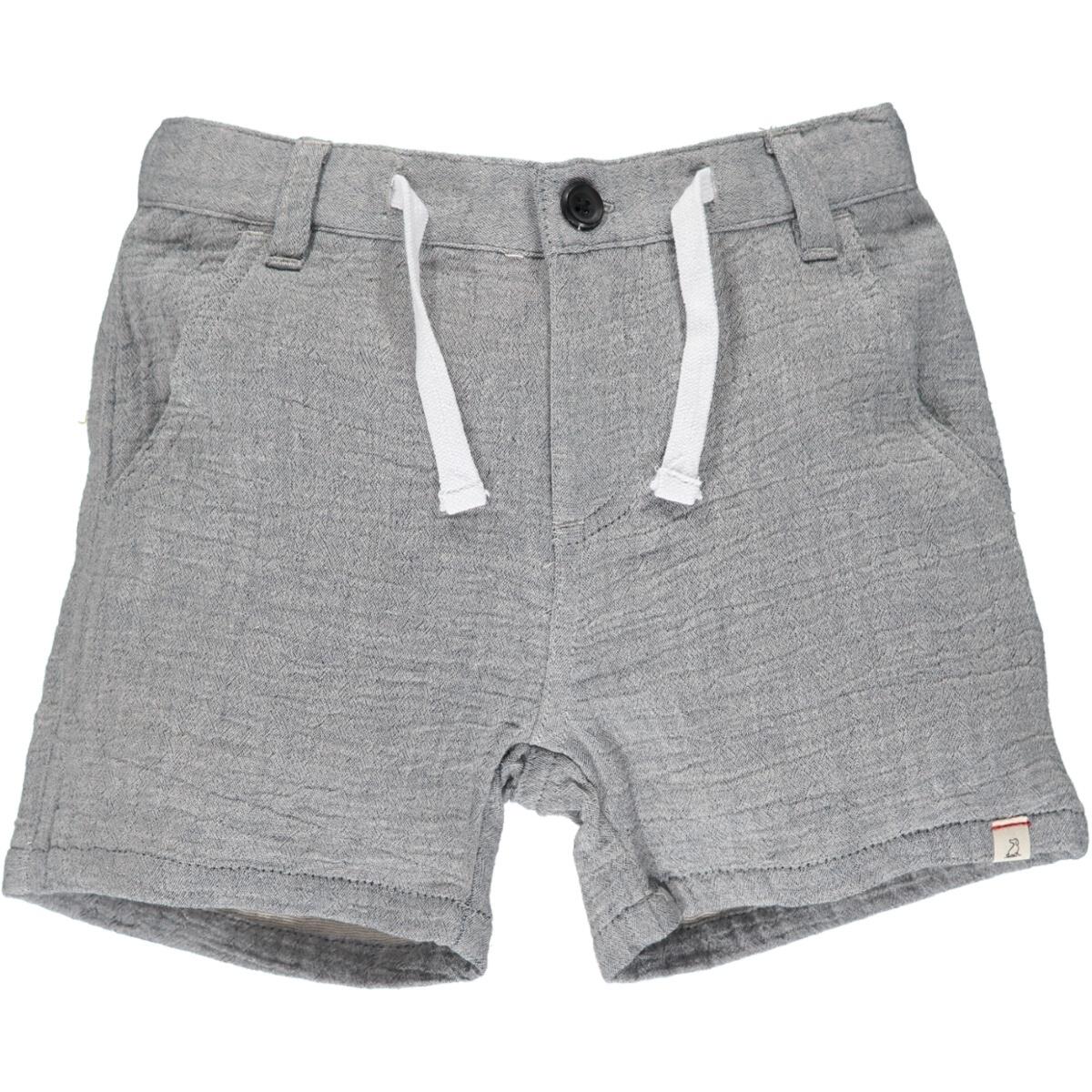 CREW grey gauze shorts - Nico