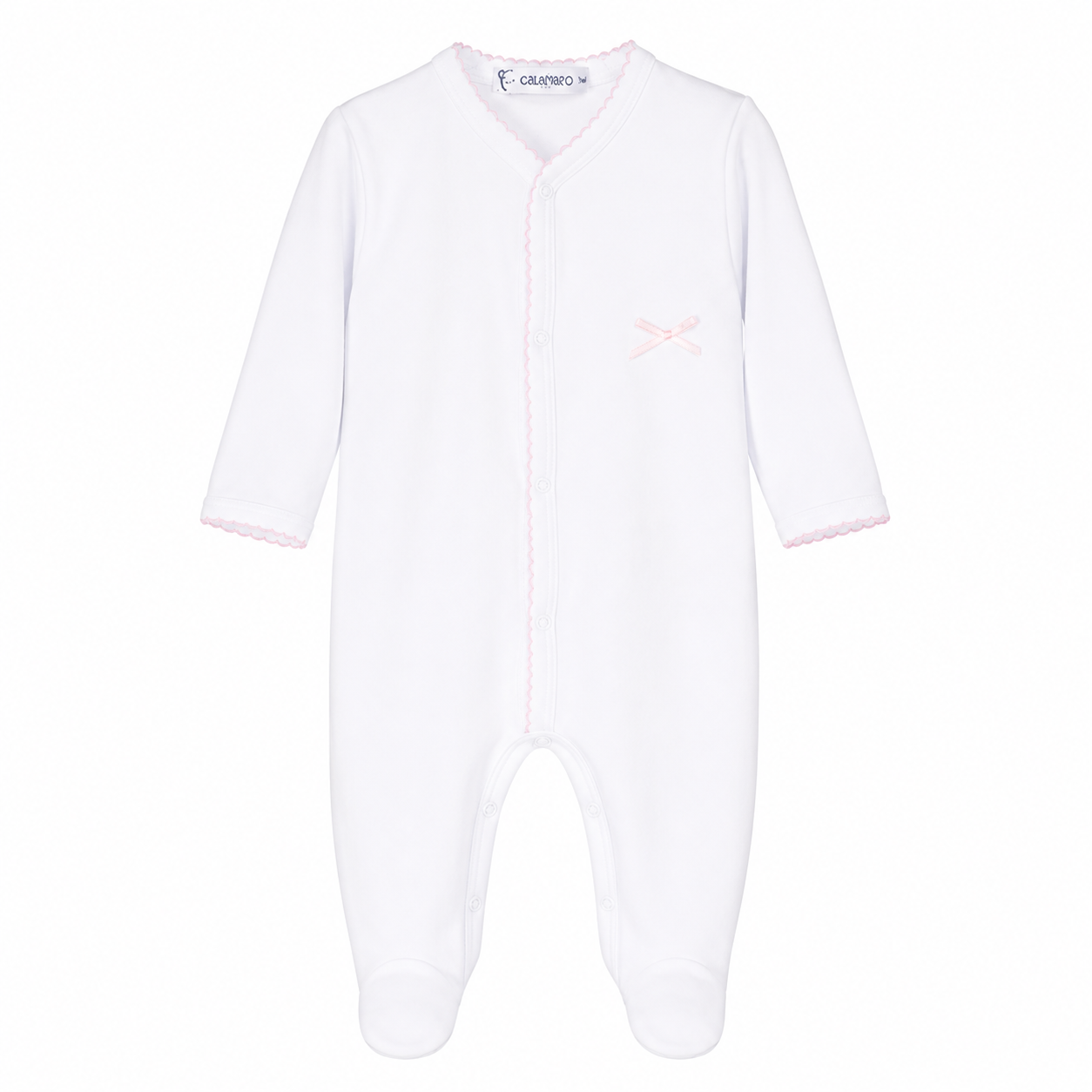 Pelele Abierto Babygrow for Newborn Girls – Made in Spain