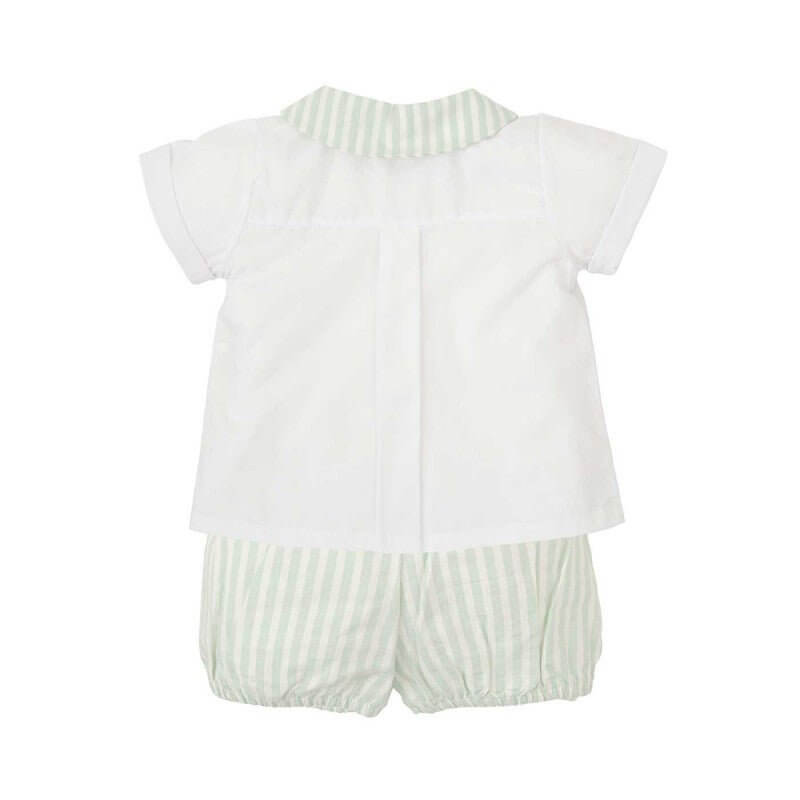 Gladiolo Stripe Shorts Set - Nico