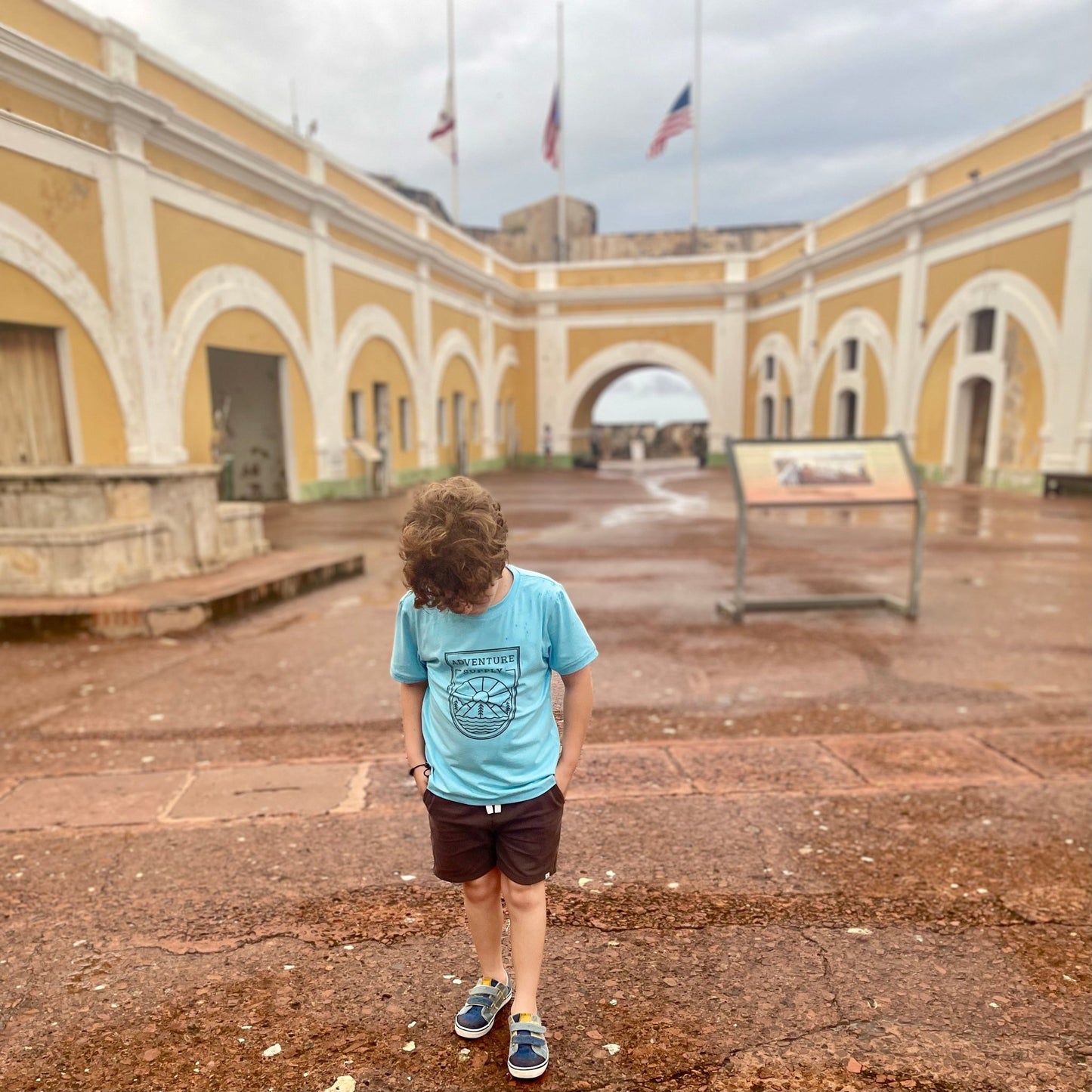 HUGO grey twill shorts - Nico