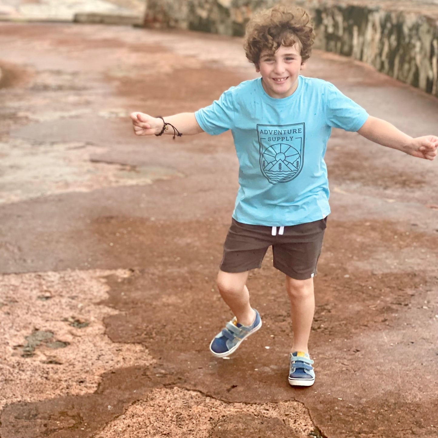 HUGO grey twill shorts - Nico