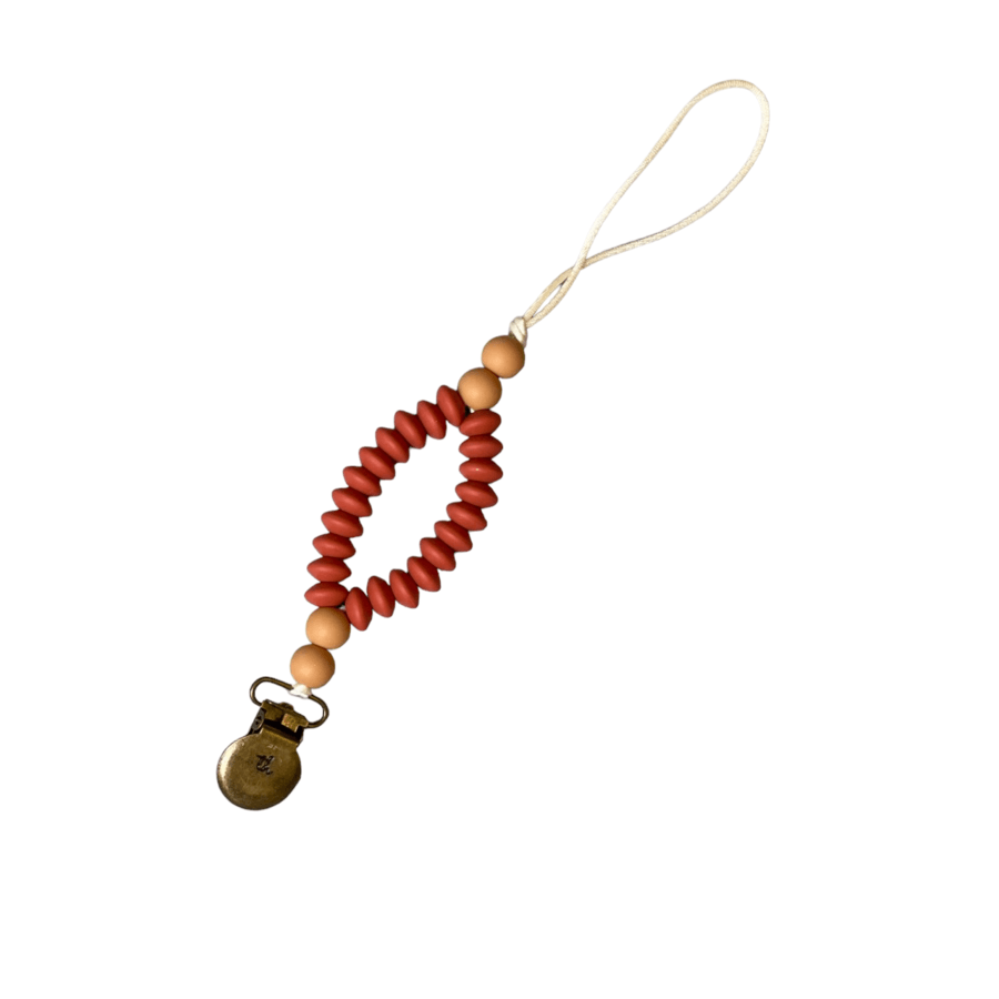 Petite Jade Pacifier Clip & Toy