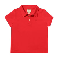 Shipping Polo Red Piqué