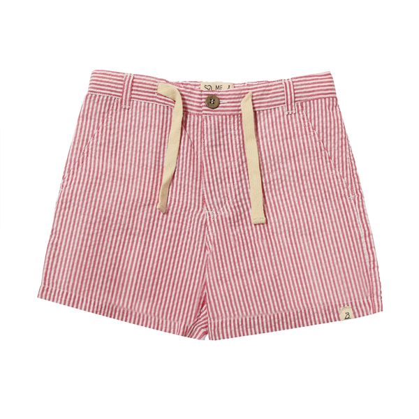 CREW red/white stripe shorts
