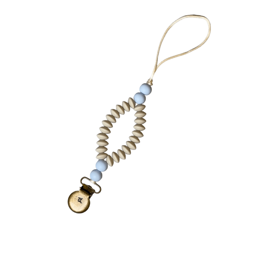 Petite Jade Pacifier Clip & Toy
