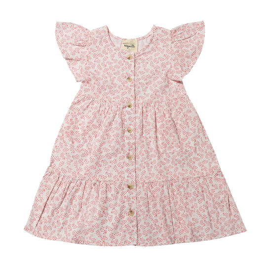 AVERY dress coral spring