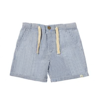 CREW Blue/White Woven Shorts