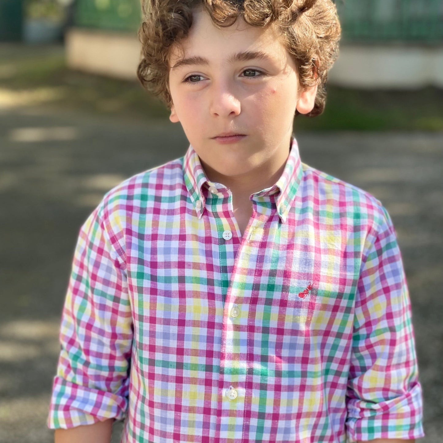 Long Sleeve Multicolored Shirt - Nico