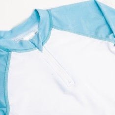 Rashguard w/ Water Appearing Fabric Sharks - Nico