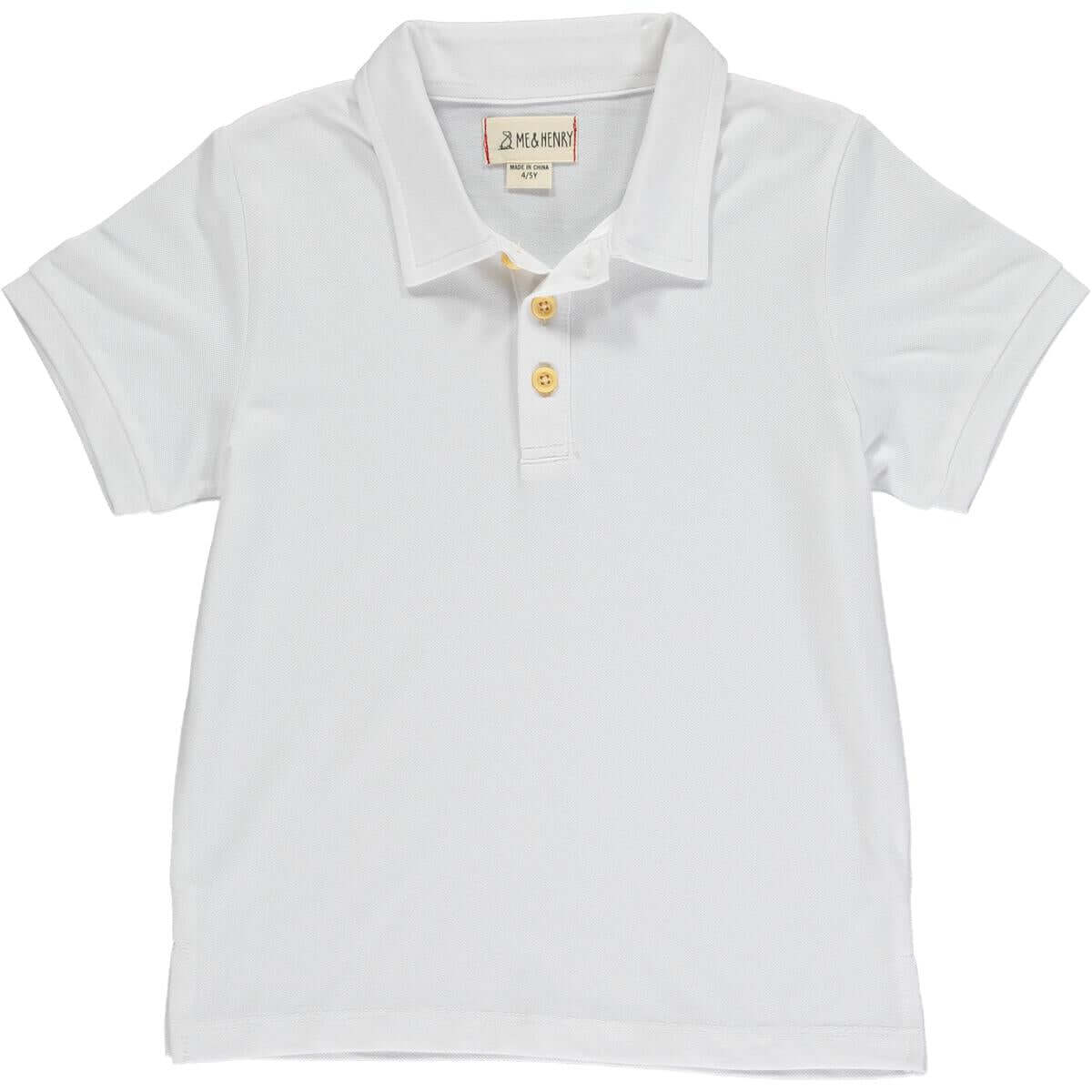 SHIPPING white polo - Nico