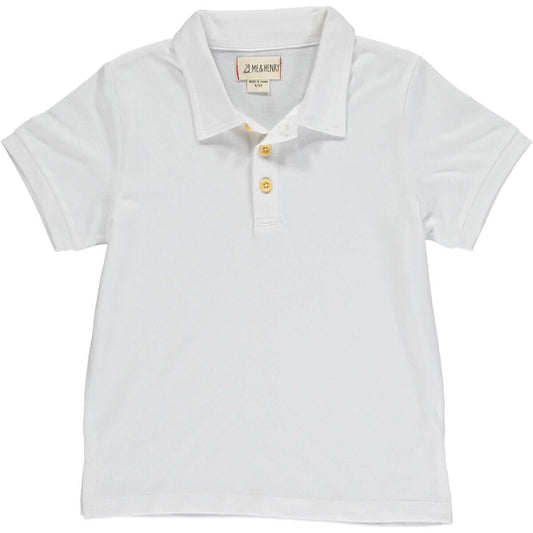 SHIPPING white polo - Nico