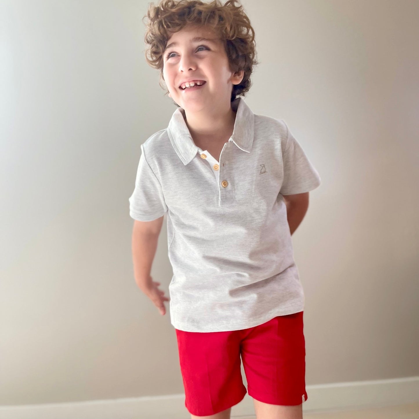 STARBOARD grey polo - Nico