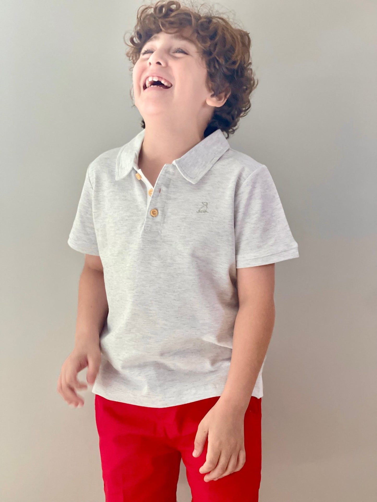 STARBOARD grey polo - Nico