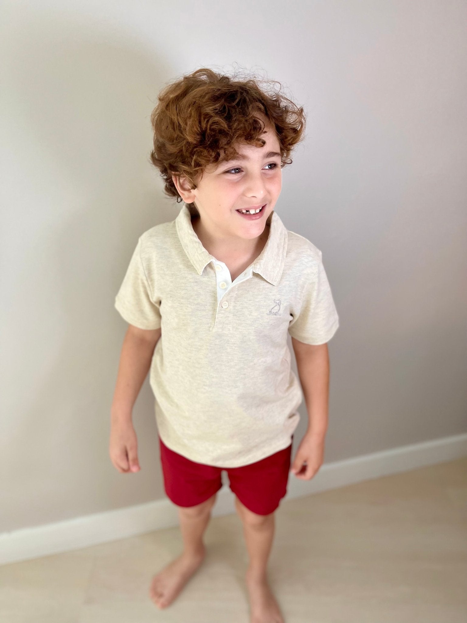 STARBOARD stone pique polo - Nico