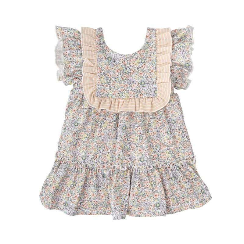 Aura Baby Girl Knitted Dress & Diaper Cover