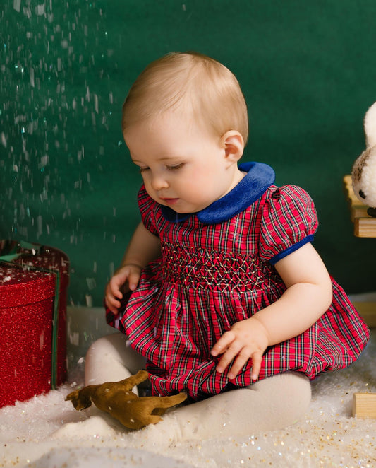 Angelica Red Tartan Bubble