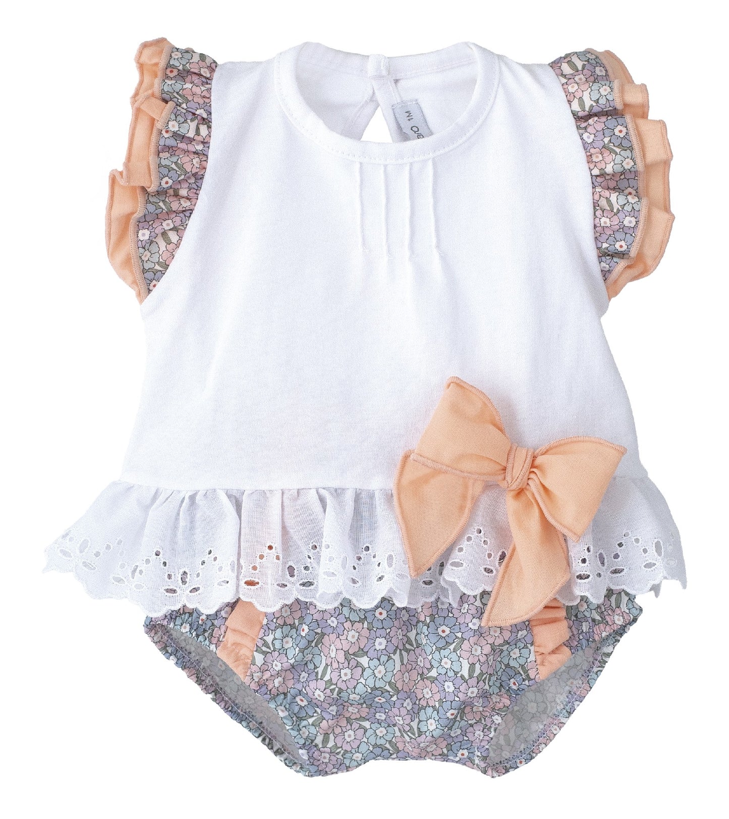 Mármara Bloomer Set – Calamaro Baby | 3–18 Months