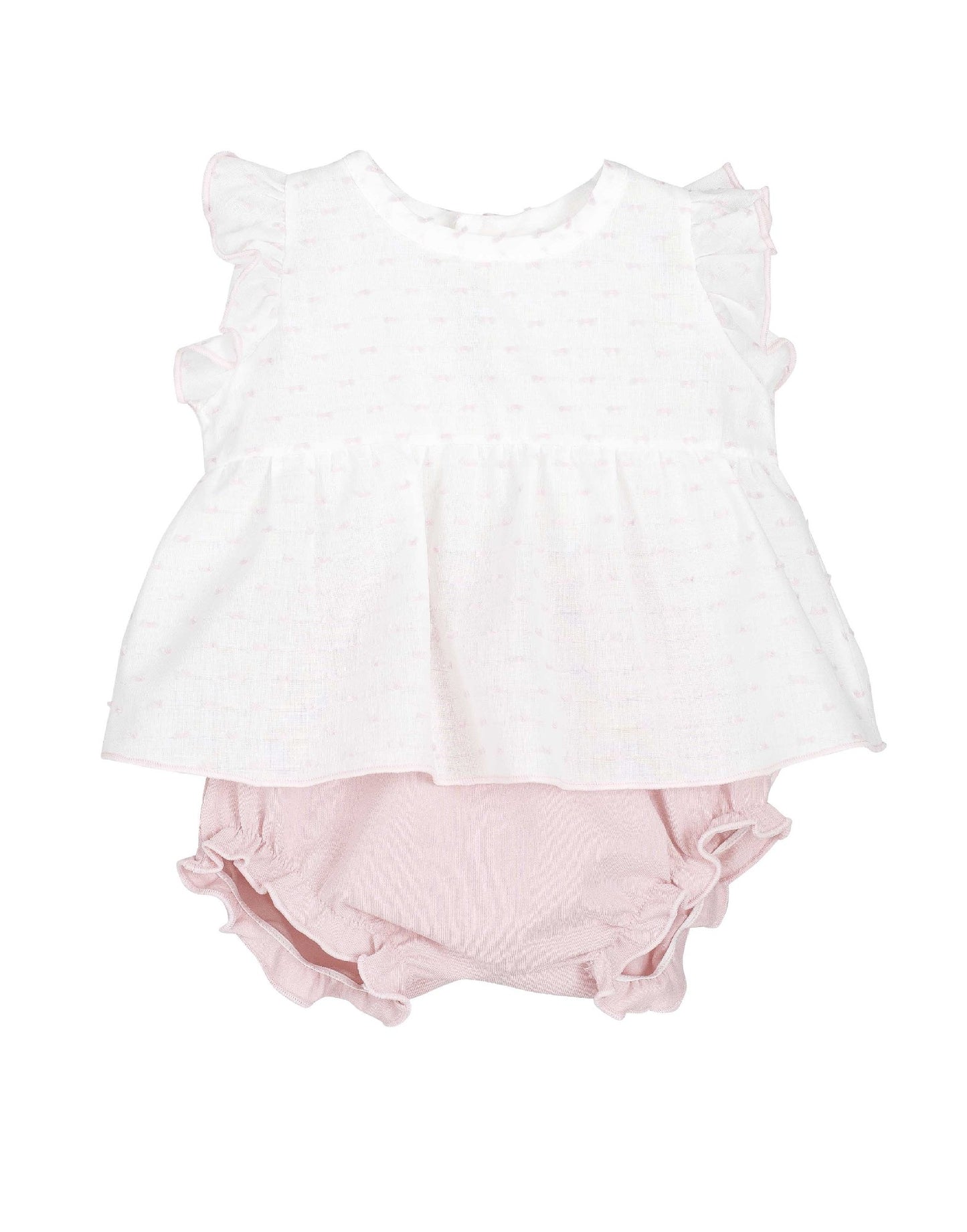 GOA Baby Girl Pololo Set – Made in Spain | 1–18 Months