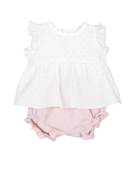 GOA Baby Girl Pololo Set – Made in Spain | 1–18 Months