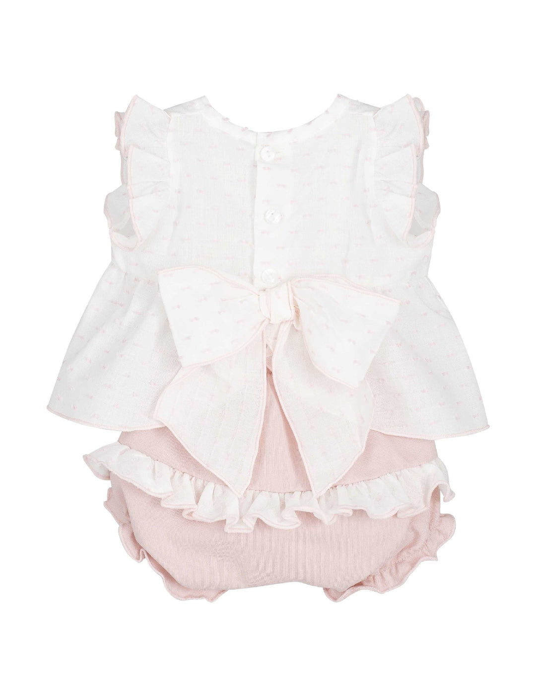 GOA Baby Girl Pololo Set – Made in Spain | 1–18 Months