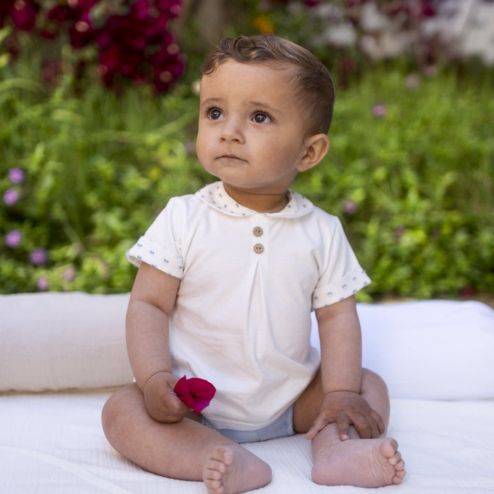 GOA Baby Boy Pololo Set – Made in Spain | 1–36 Months