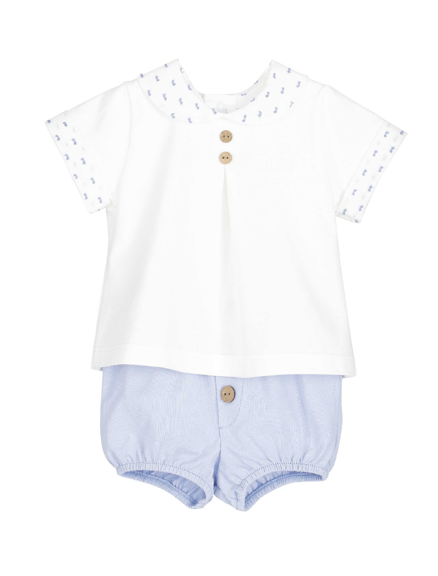 GOA Baby Boy Pololo Set – Made in Spain | 1–18 Months