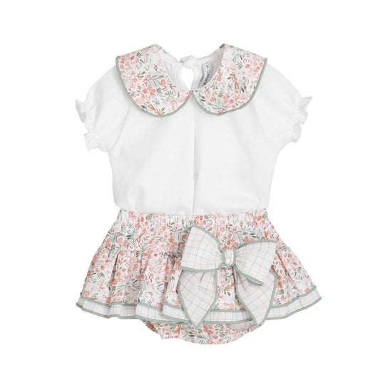 MUMBAI Baby Blouse & Bloomers Set