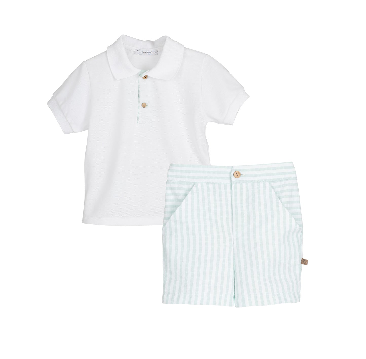 Bundi Boys Pant Set by Calamaro Baby | Made in Spain