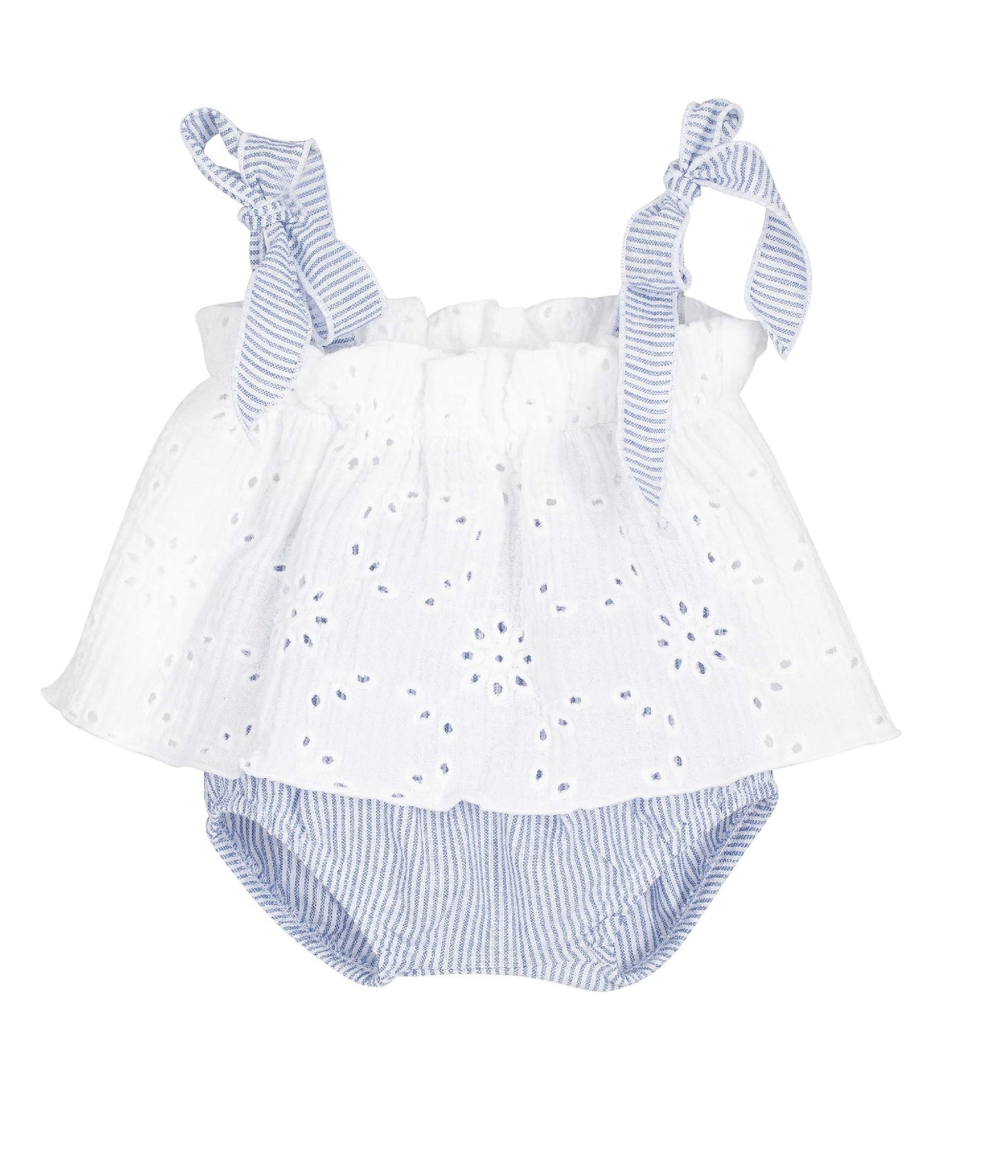 Pololo Kerala Baby Girl Bloomer Set – Made in Spain | 3–36 Months