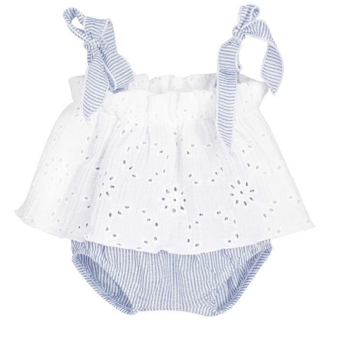 Kerala Blue Striped Bow