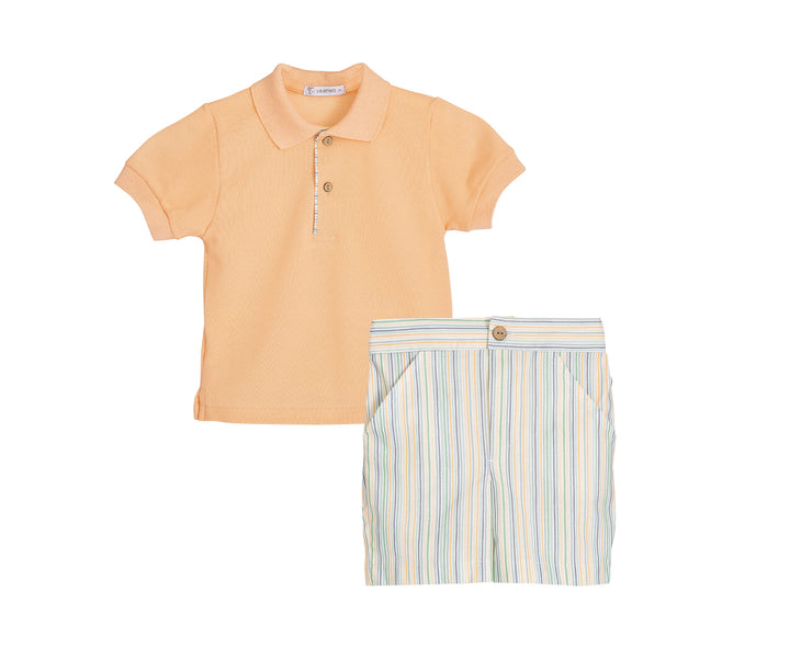 Indore Boys Pant Set by Calamaro Baby | Made in Spain