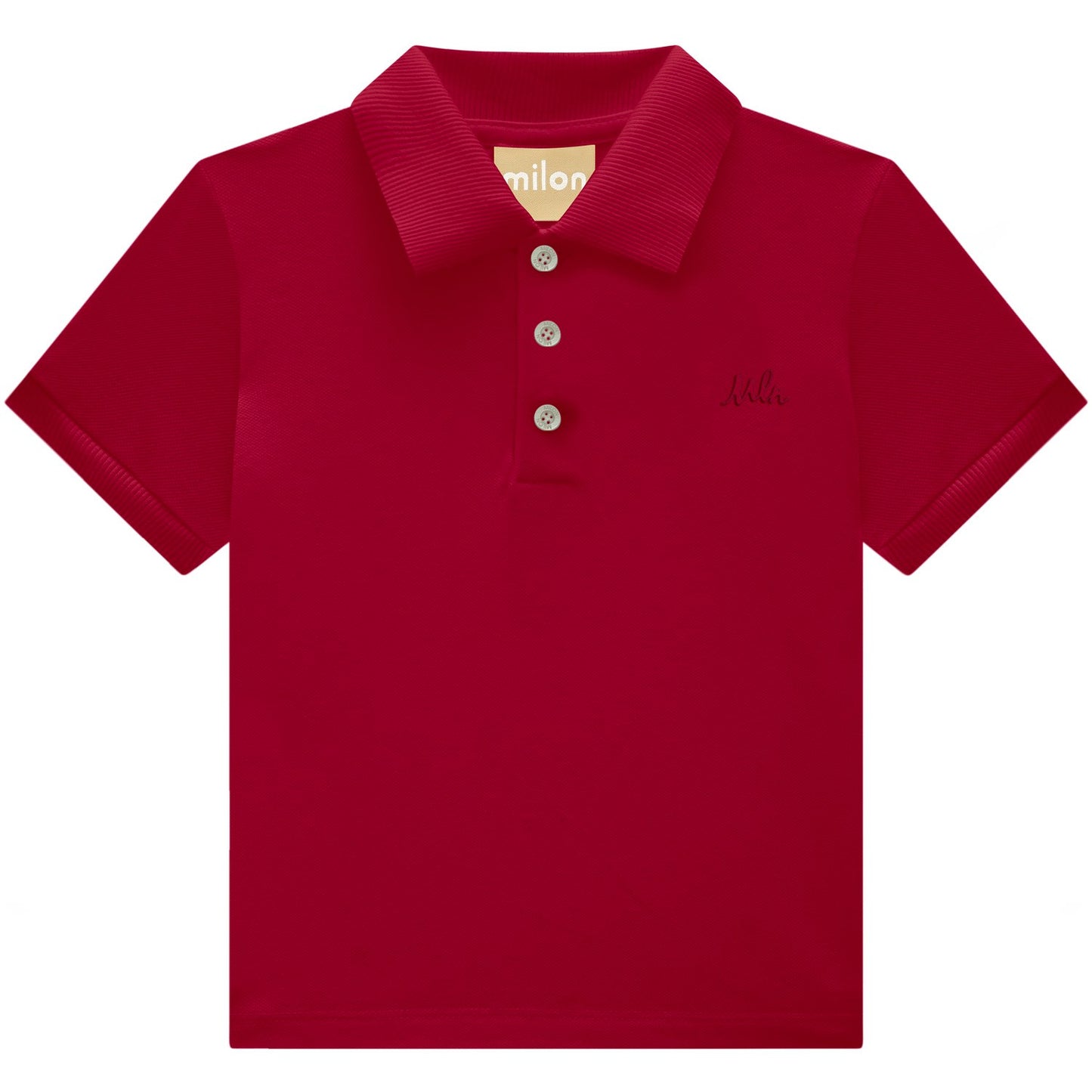 Cranberry Red Polo Shirt for Boys – Milon