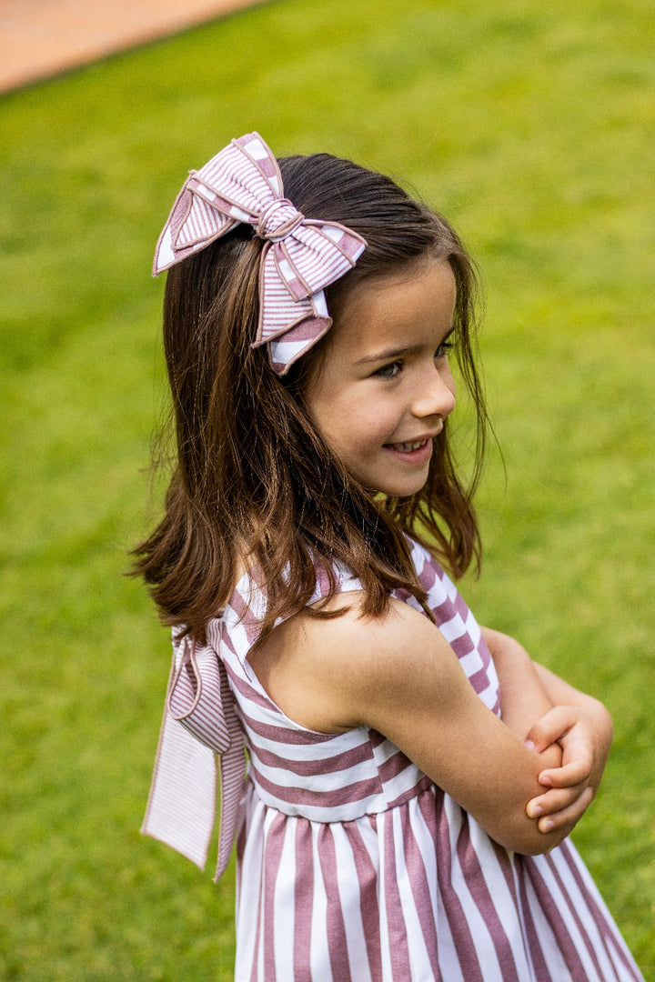 Bósforo Excellentt Striped Dress – Girls (12m–5y)
