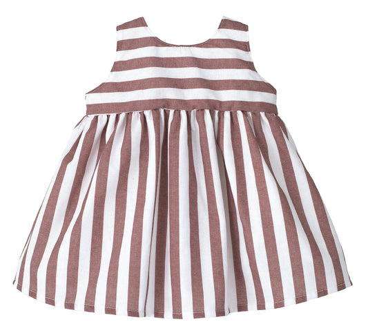 Excelente Bósforo Striped Dress – Girls (12m–5y)