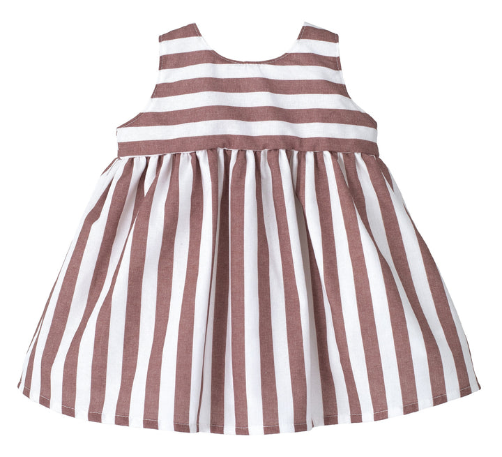Bósforo Excellentt Striped Dress – Girls (12m–5y)
