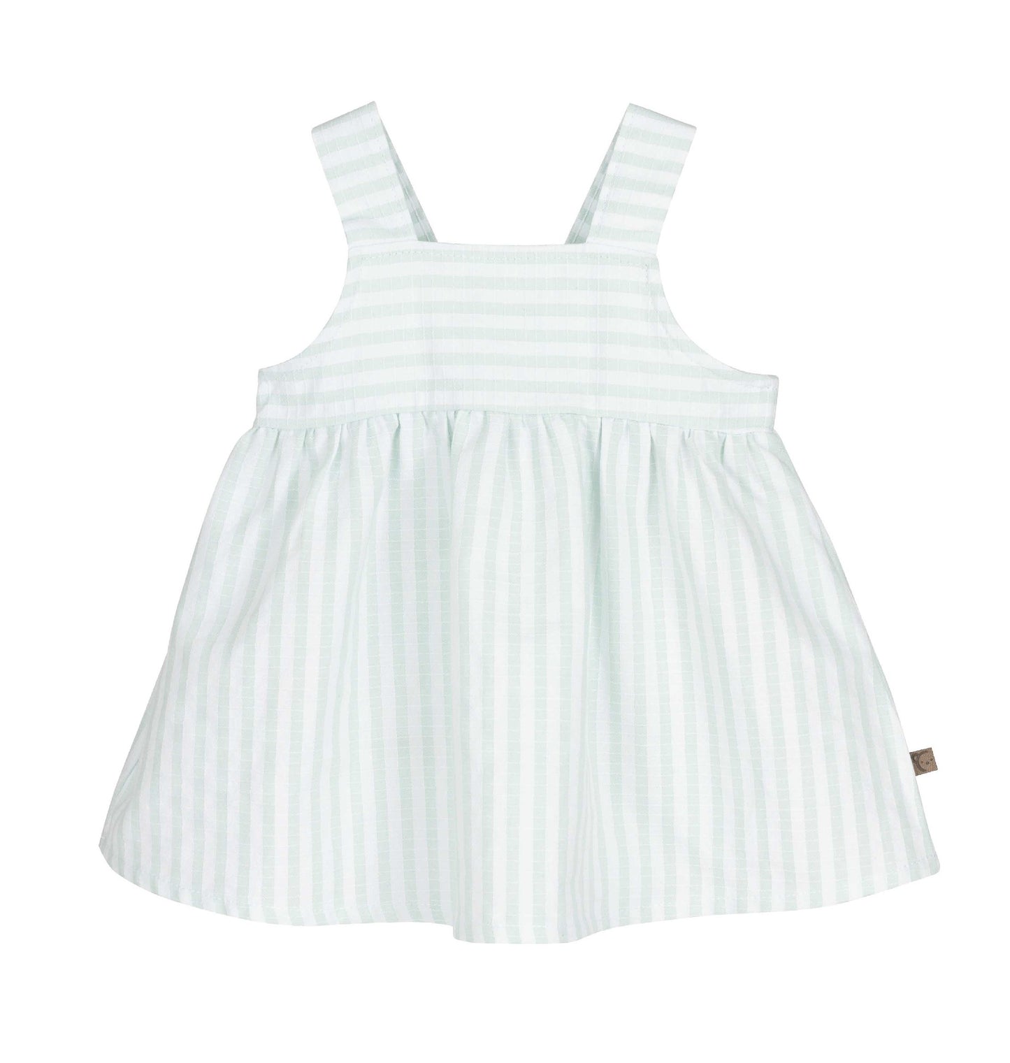 Bundi Mint Stripe Baby Dress – Made in Spain