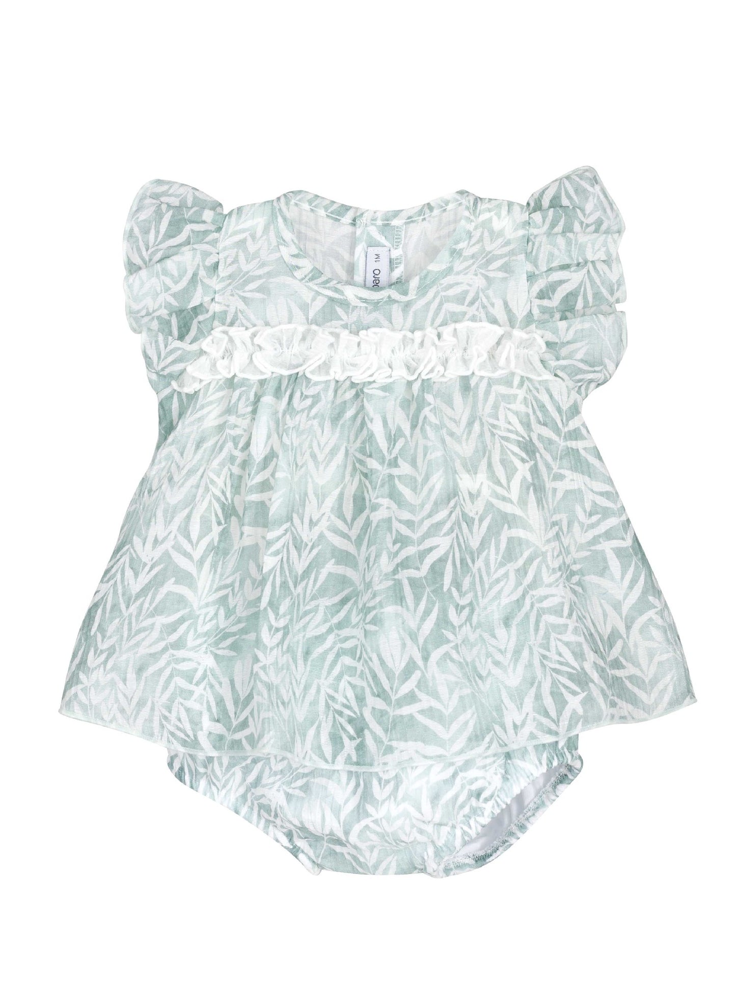 Varanasi Baby Girl Bloomer Set by Calamaro Baby | Made in Spain