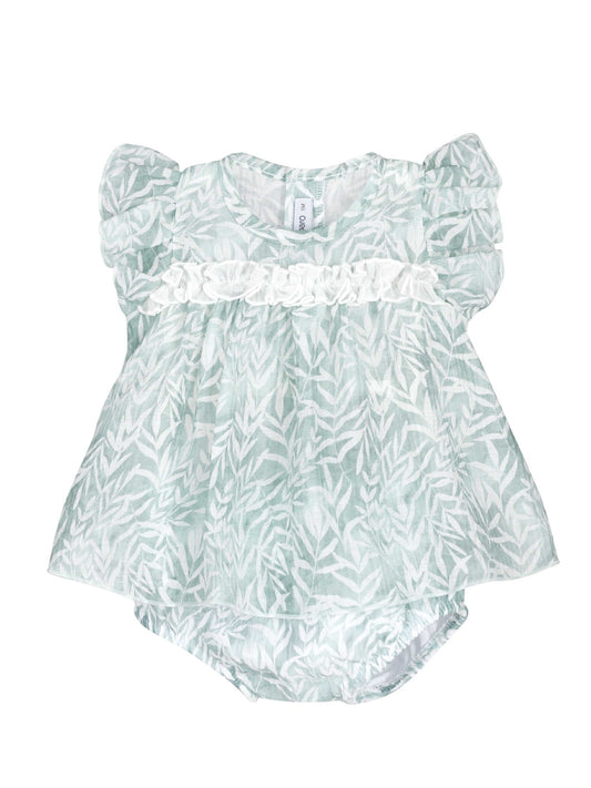 Varanasi Baby Girl Bloomer Set by Calamaro Baby | Made in Spain