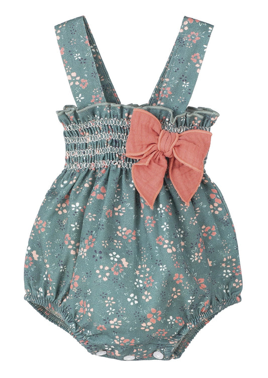 Peto Reims – Floral Baby Romper | Made in Spain
