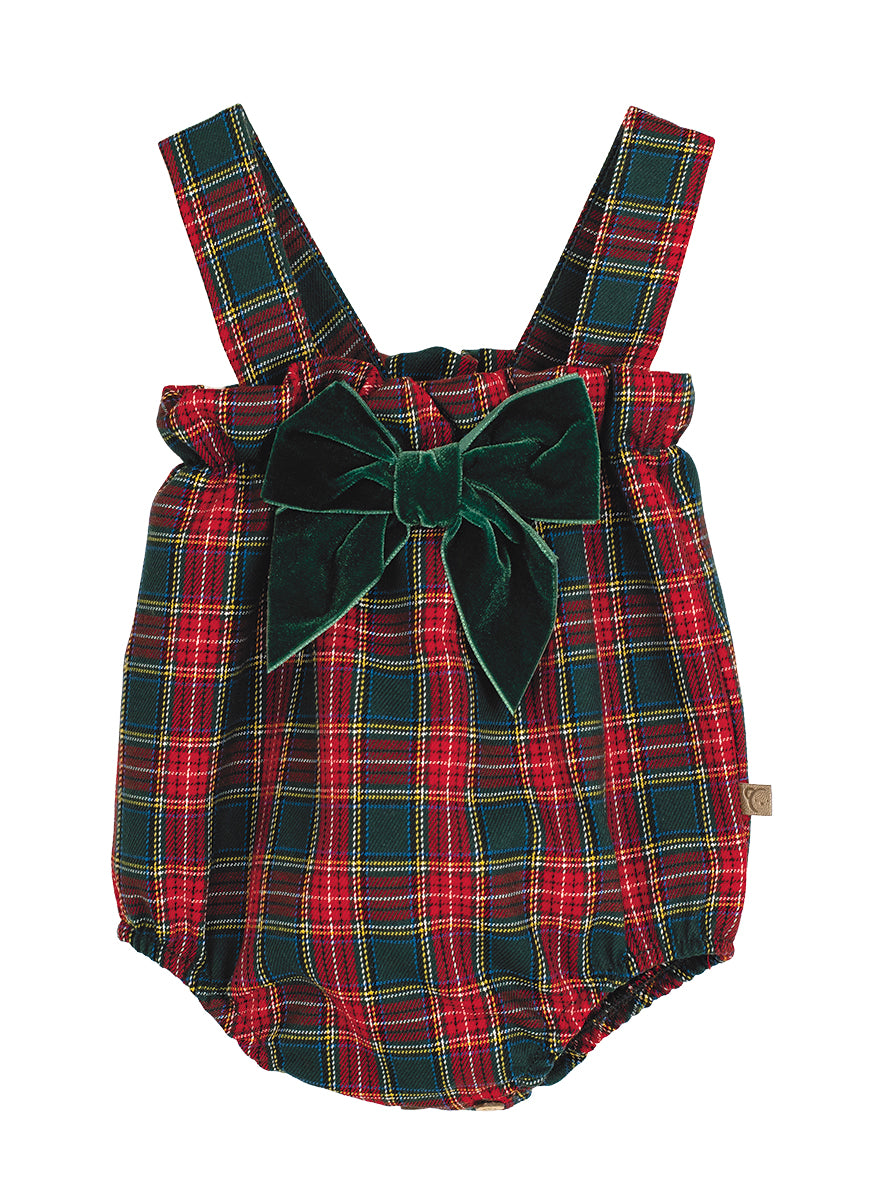 Peto Galerna Christmas Baby Romper for Girls – Made in Spain